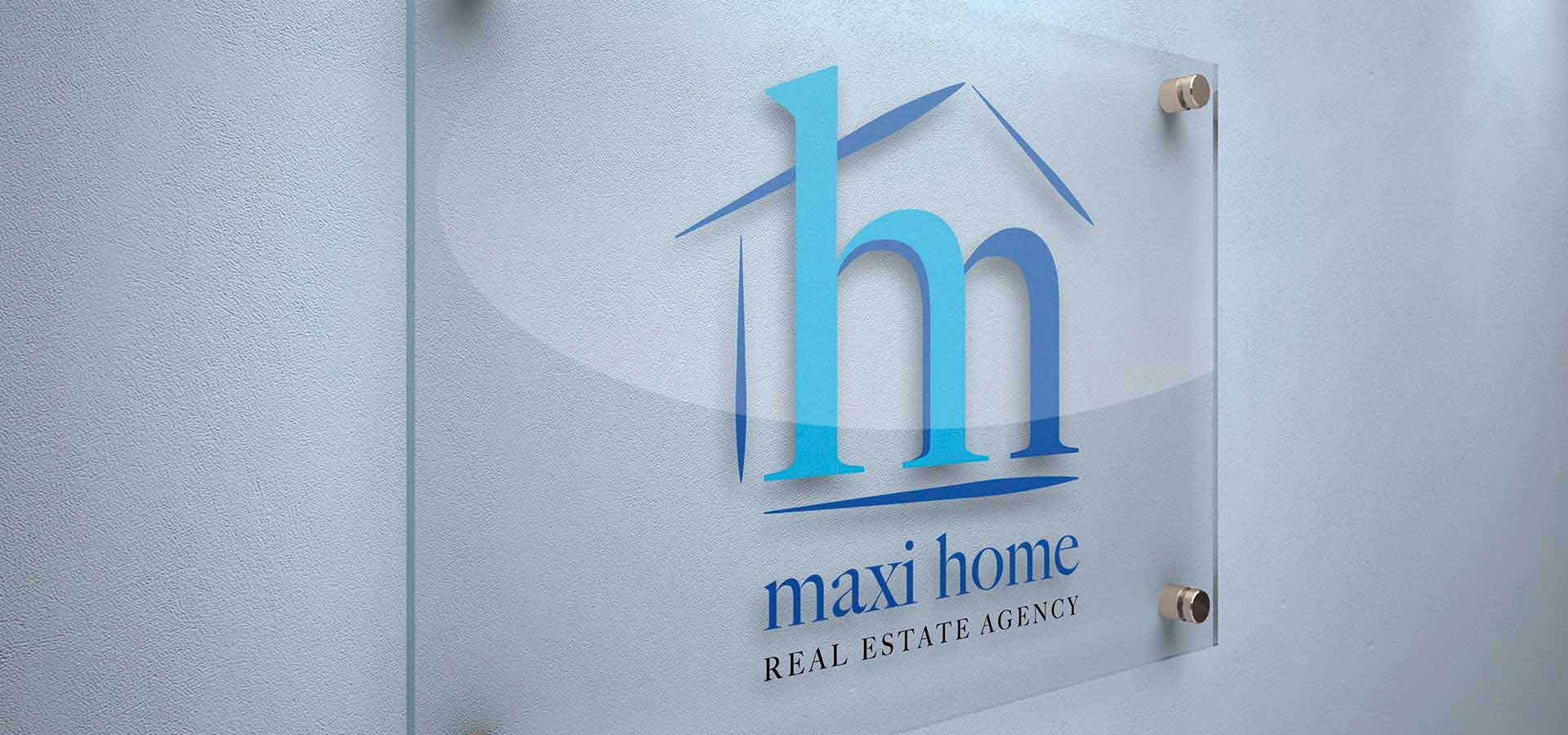 Targa agenzia immobiliare Maxi Home